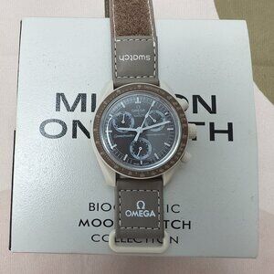 ✨POSH HOT✨ - Swatch X Omega Moonswatch Mission On Earth - DESERT Watch